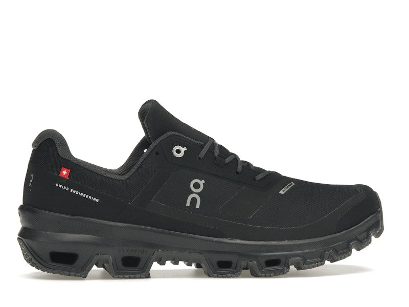 On Running Cloudventure Waterproof Black