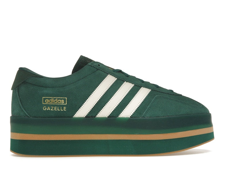 adidas Gazelle Stack Collegiate Green Cream White (Women's)
