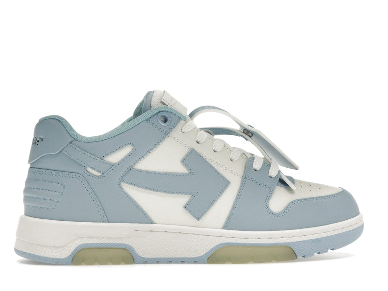 Off-White Out Of Office Calf Leather White Baby Blue