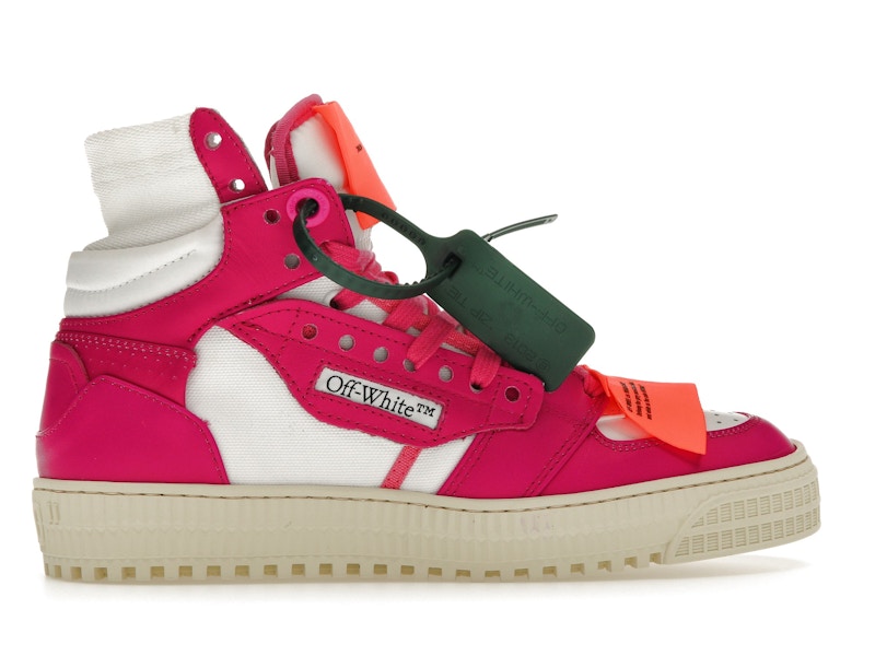 OFF-WHITE Off Court 3.0 Leather White Fuchsia (Women's)