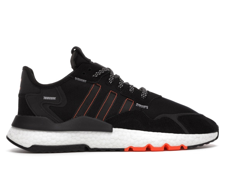 adidas Nite Jogger Core Black Solar Orange