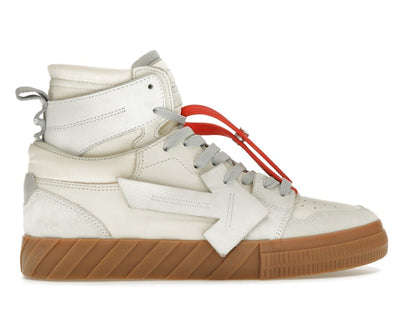 OFF-WHITE Floating Arrow High Top Vulc White Cream