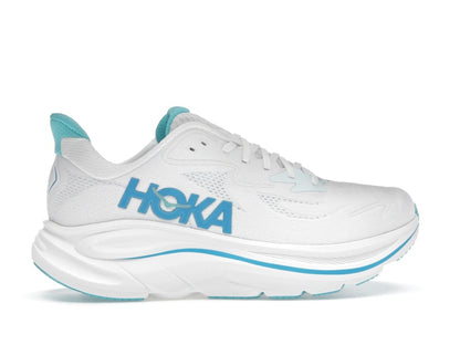 Hoka One One Clifton 10 White Skyward Blue