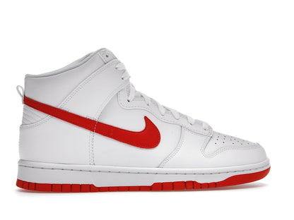 Nike Dunk High White Picante Red