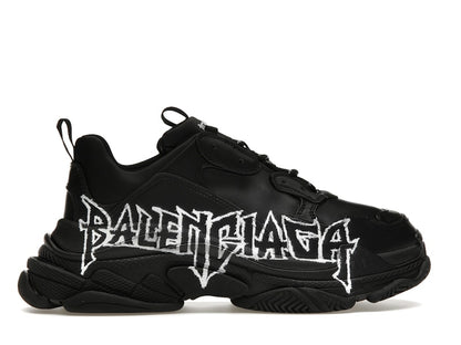 Balenciaga Triple S DIY Metal Artwork Black