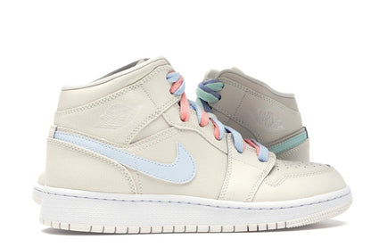Jordan 1 Mid Multi-Color Swoosh Phantom (GS)