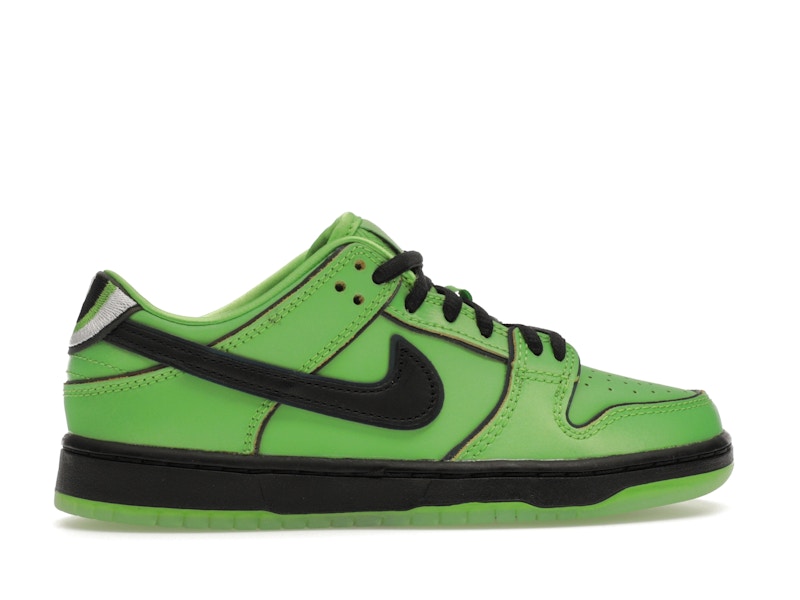 Nike SB Dunk Low The Powerpuff Girls Buttercup (PS)