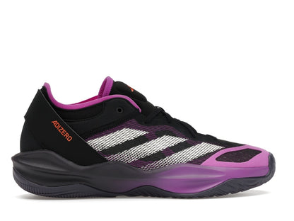 adidas Adizero Select 2.0 Low Core Black Purple Burst Aurora Black