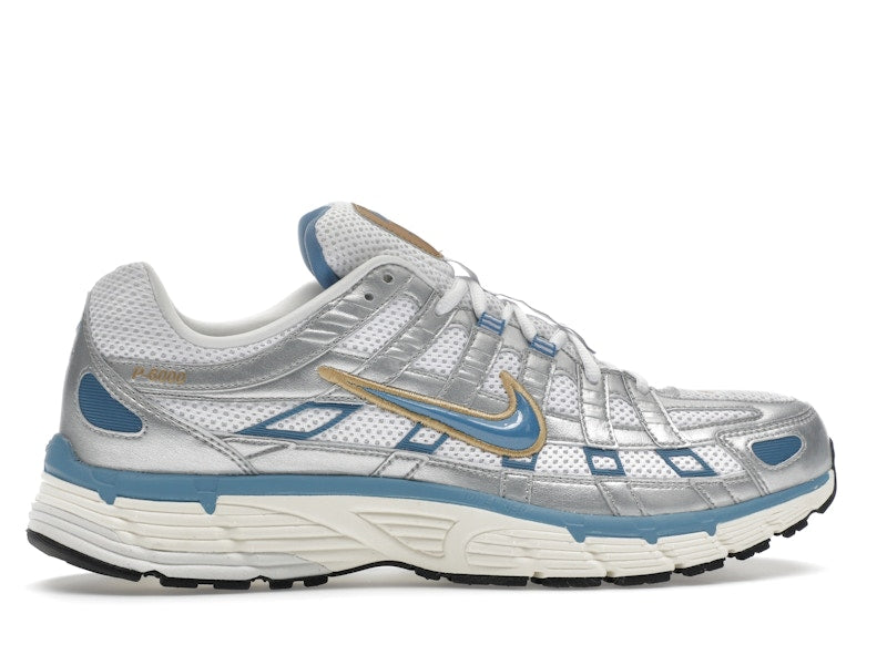 Nike P-6000 Metallic Silver Aegean Storm