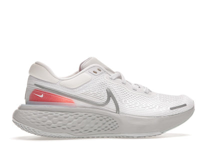 Nike ZoomX Invincible Run Flyknit White Pure Platinum Chile Red
