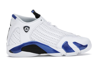 Jordan 14 Retro White Hyper Royal (GS)