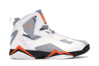 Jordan True Flight White Orange Grey
