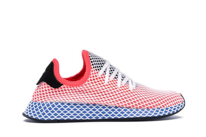 adidas Deerupt Solar Red Bluebird