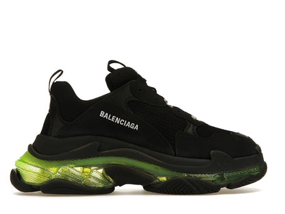 Balenciaga Triple S Black Yellow Fluo