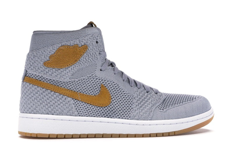 Jordan 1 Retro High Flyknit Wolf Grey