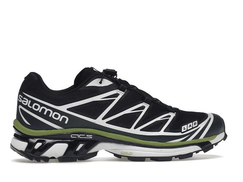 Salomon XT-6 Black Green Lime