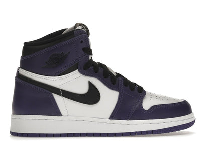 Jordan 1 Retro High Court Purple White (GS)