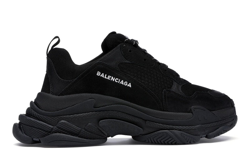 Balenciaga Triple S Triple Black (2018 Reissue) (Nondistressed)