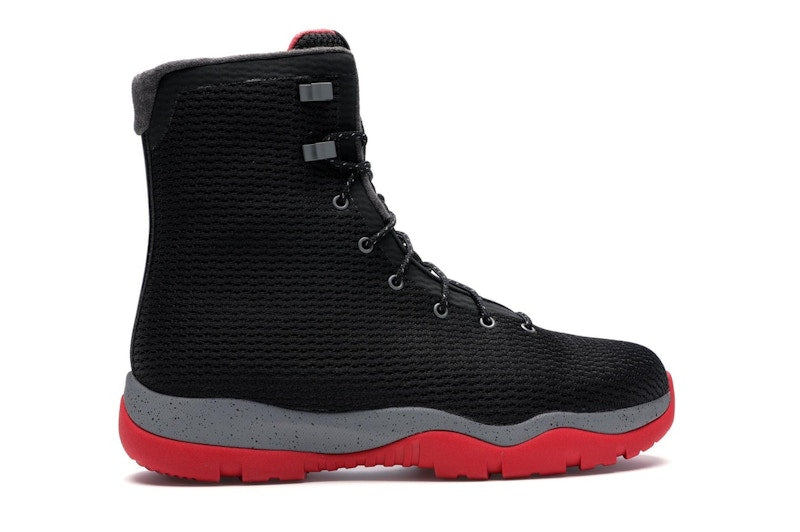 Jordan Future Boot Black Grey Red