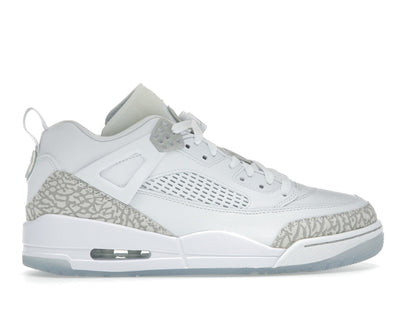 Jordan Spizike Low White Metallic Silver Barely Blue Neutral Grey