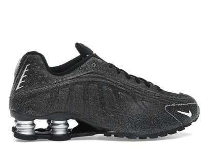 Nike Shox R4 Black Distressed Leather