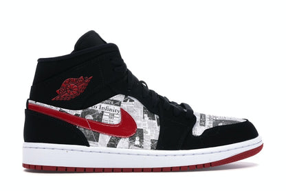 Jordan 1 Mid Newspaper Air Times