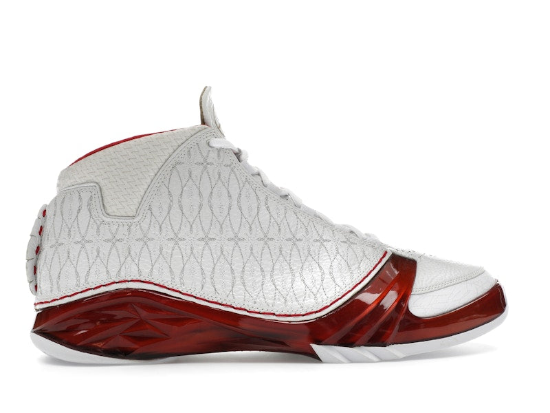 Jordan 23 White Varsity Red