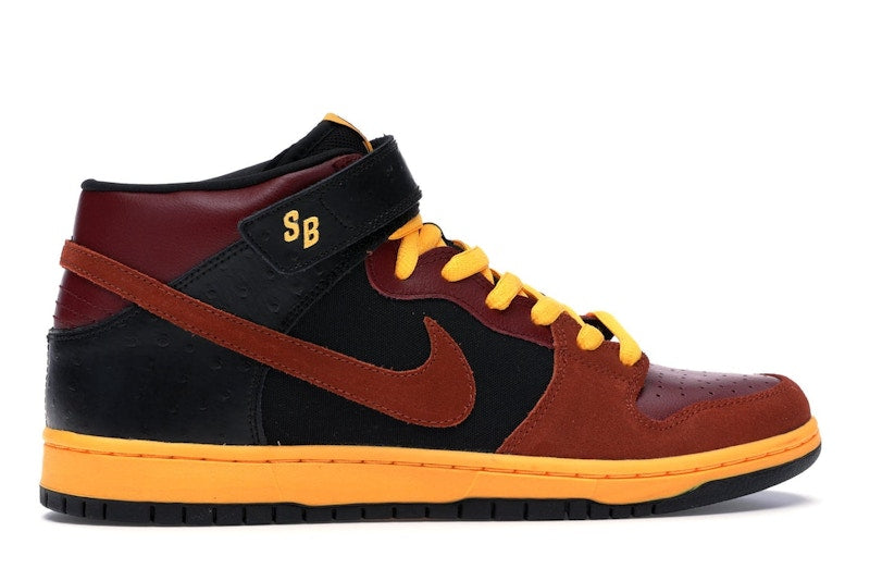 Nike SB Dunk Mid Ostrich Team Red