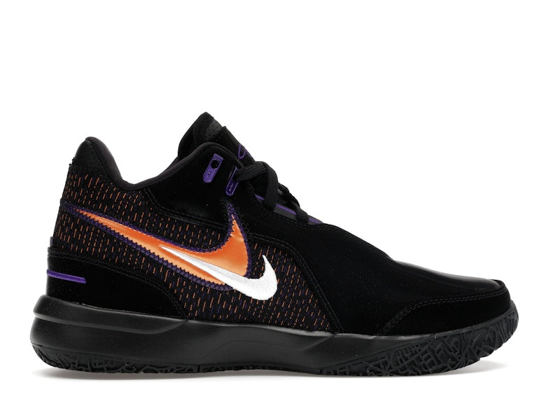 Nike Zoom LeBron NXXT Gen AMPD Black Field Purple Bright Mandarin