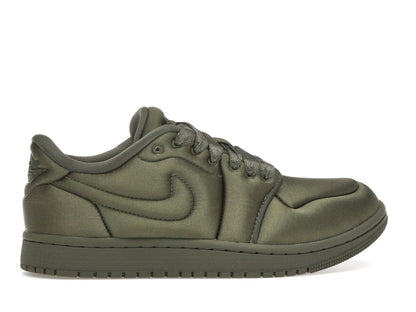 Jordan 1 Low Method of Make Satin Medium Olive (Women's)