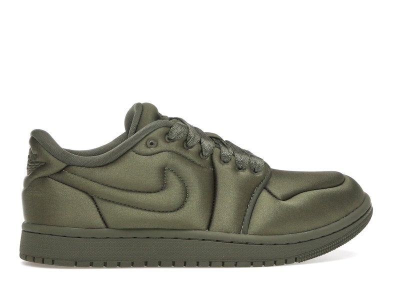 Jordan 1 Low Method of Make Satin Medium Olive (Women's)