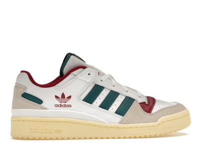 adidas Forum Low White Teal Burgundy