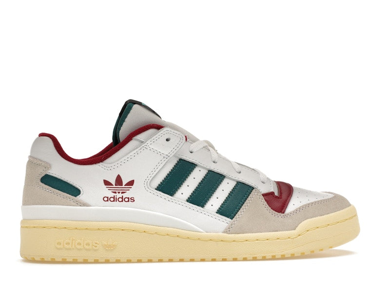 adidas Forum Low White Teal Burgundy