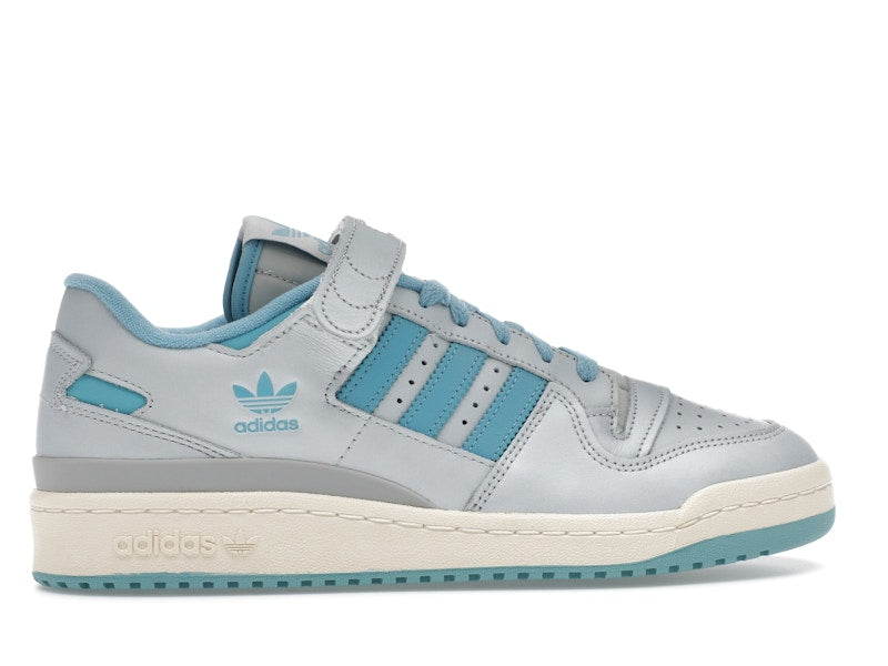 adidas Forum 84 Low Silver Metallic Preloved Blue Grey Two