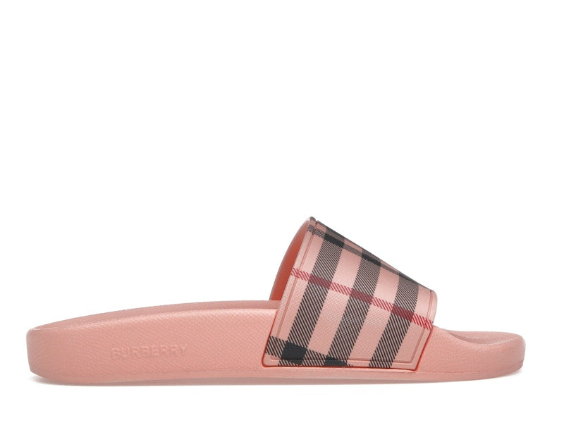 Burberry Furley Slides Vintage Check Pink (Women's)