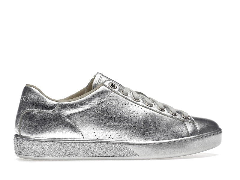 Gucci Ace Metallic Silver (Women's)