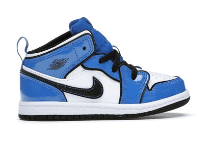 Jordan 1 Mid Signal Blue (TD)
