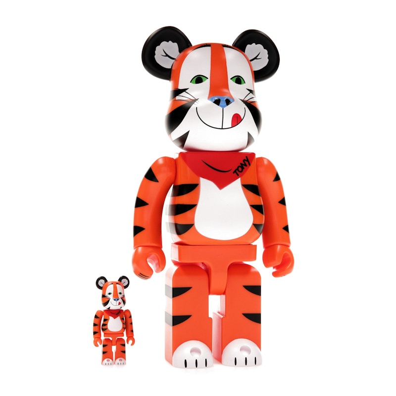 Bearbrick x Kellogg's Tony The Tiger Vintage Ver. 100% & 400% Set
