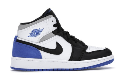 Jordan 1 Mid SE White Black Royal (GS)