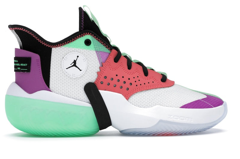 Jordan React Elevation White Multi-Color