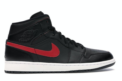 Jordan 1 Retro Mid Black Team Red