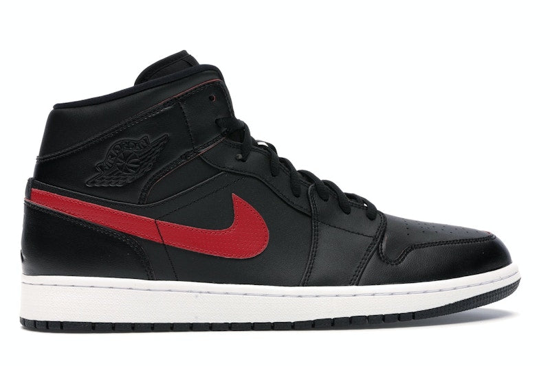 Jordan 1 Retro Mid Black Team Red