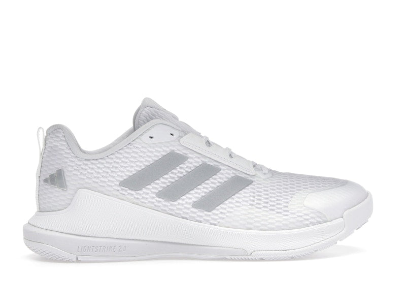 adidas Novaflight 2 Indoor Cloud White Silver Metallic (Women's)