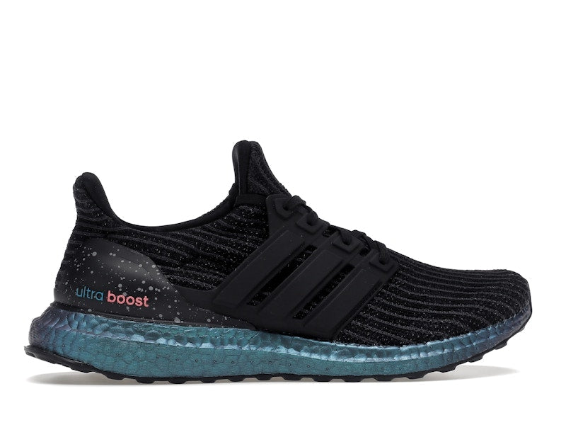 adidas Ultra Boost Black Green Zest