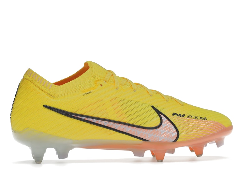 Nike Zoom Mercurial Vapor 15 Elite SG-Pro Anti-Clog Traction Yellow Strike Sunset Glow
