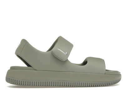 Nike Calm Sandal Light Army Metallic Silver (Women's)