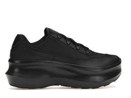 Salomon SR811 Leather Platform Comme des Garcons Black