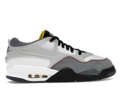 Jordan 4 RM Premium White Black Smoke Grey Fire Red