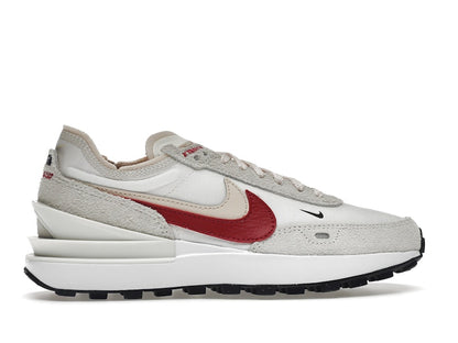 Nike Waffle One SE Sail Pearl White Black Gym Red (Women's)