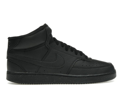 Nike Court Vision Mid Next Nature Triple Black